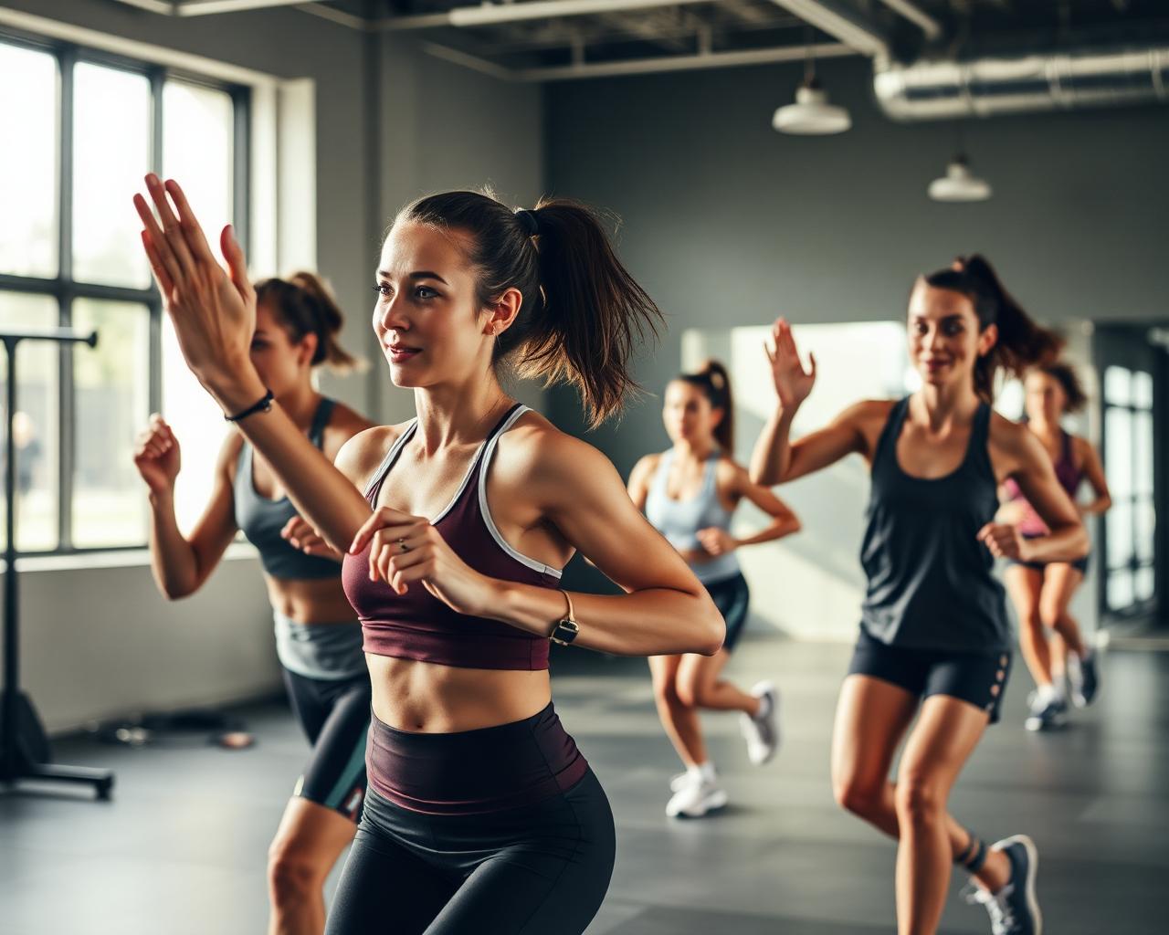 Atletas em aula de corrida com fortalecimento no Studio X